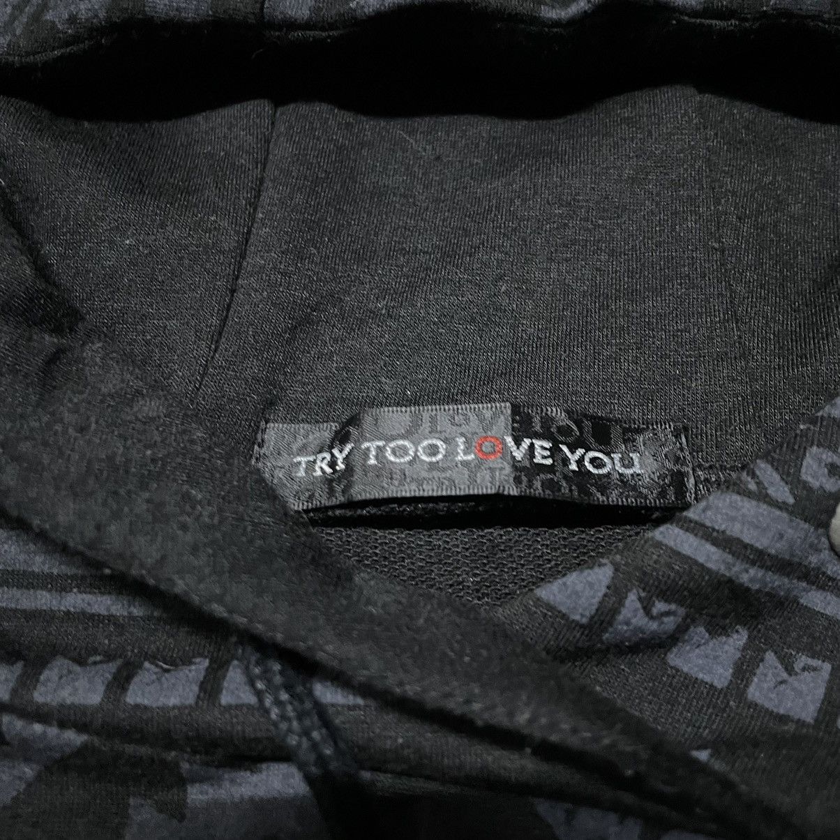 If Six Was Nine × Japanese Brand 💥TryToLoveYou Alloverprint Skulls Hoodie Size M / US 6-8 / IT 42-44 - 5 Thumbnail