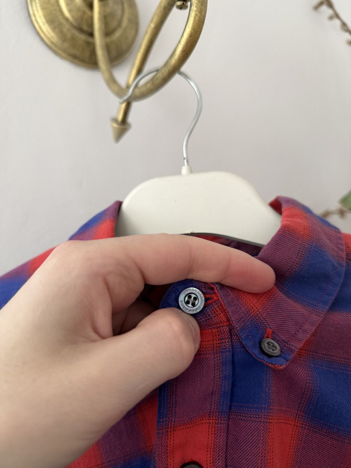 Burberry Burberry Check Shirt Button Up Size US S / EU 44-46 / 1 - 9 Thumbnail