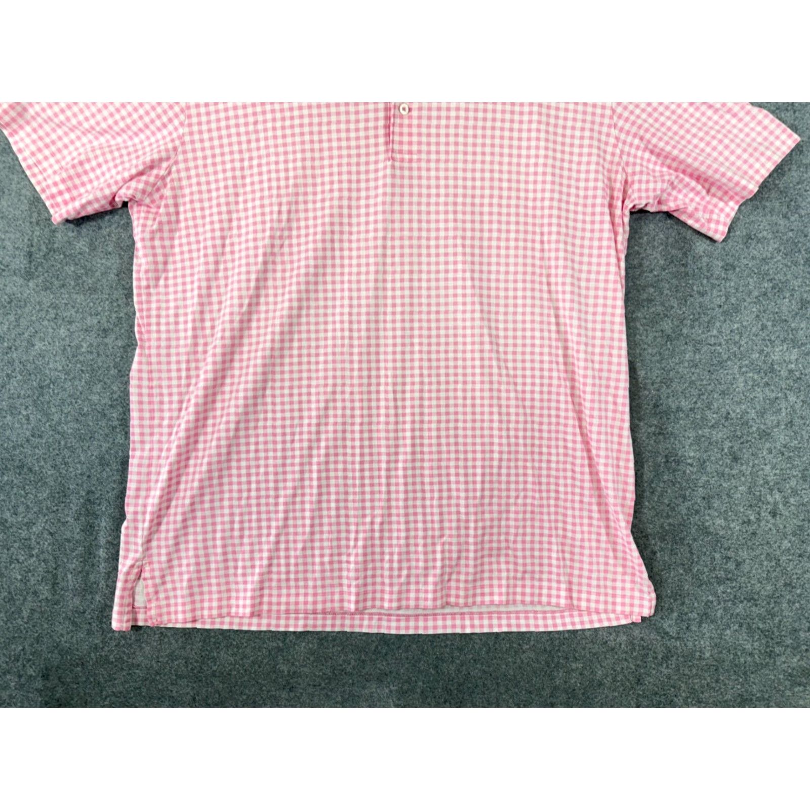 Polo Ralph Lauren Polo Golf Ralph Lauren Shirt Mens XL Pink Gingham Check Pima Cotton Preppy Size US XL / EU 56 / 4 - 4 Thumbnail