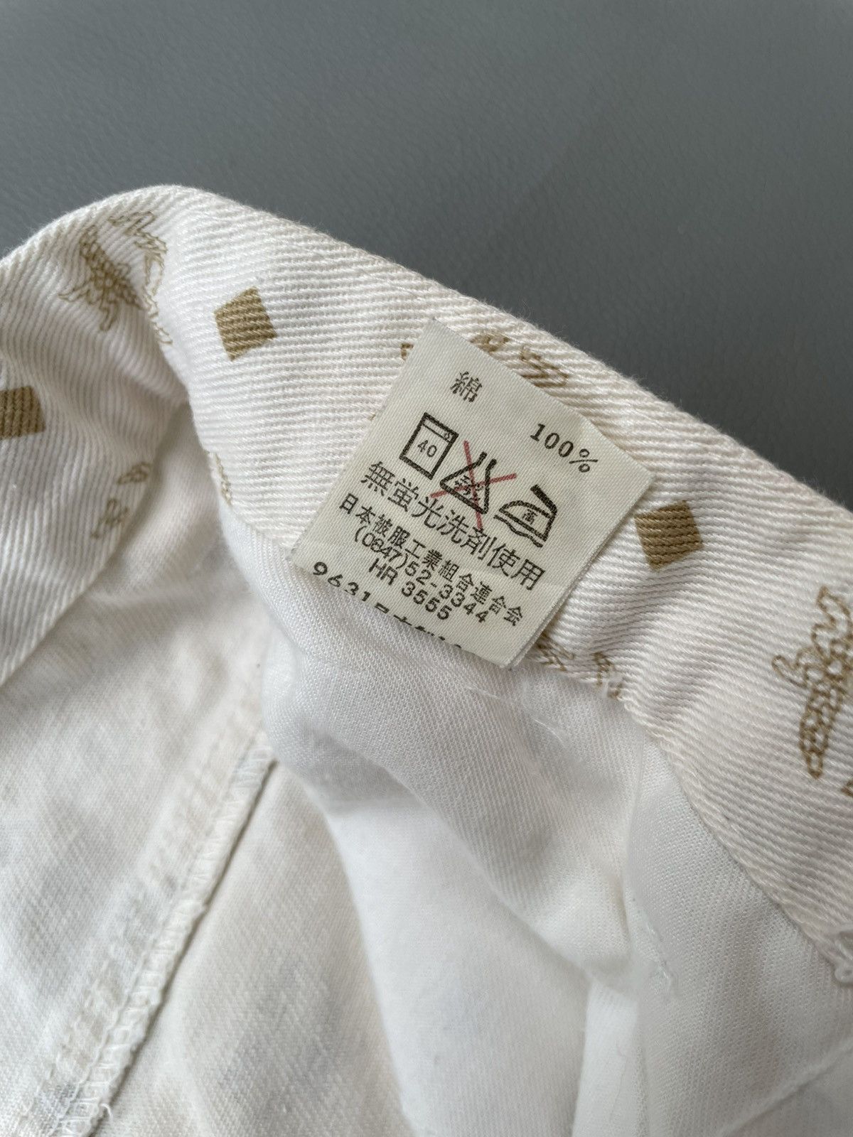 MCM Mcm Monogram Jeans Baggy luxury Style Size 26" / US 2 / IT 38 - 6 Thumbnail