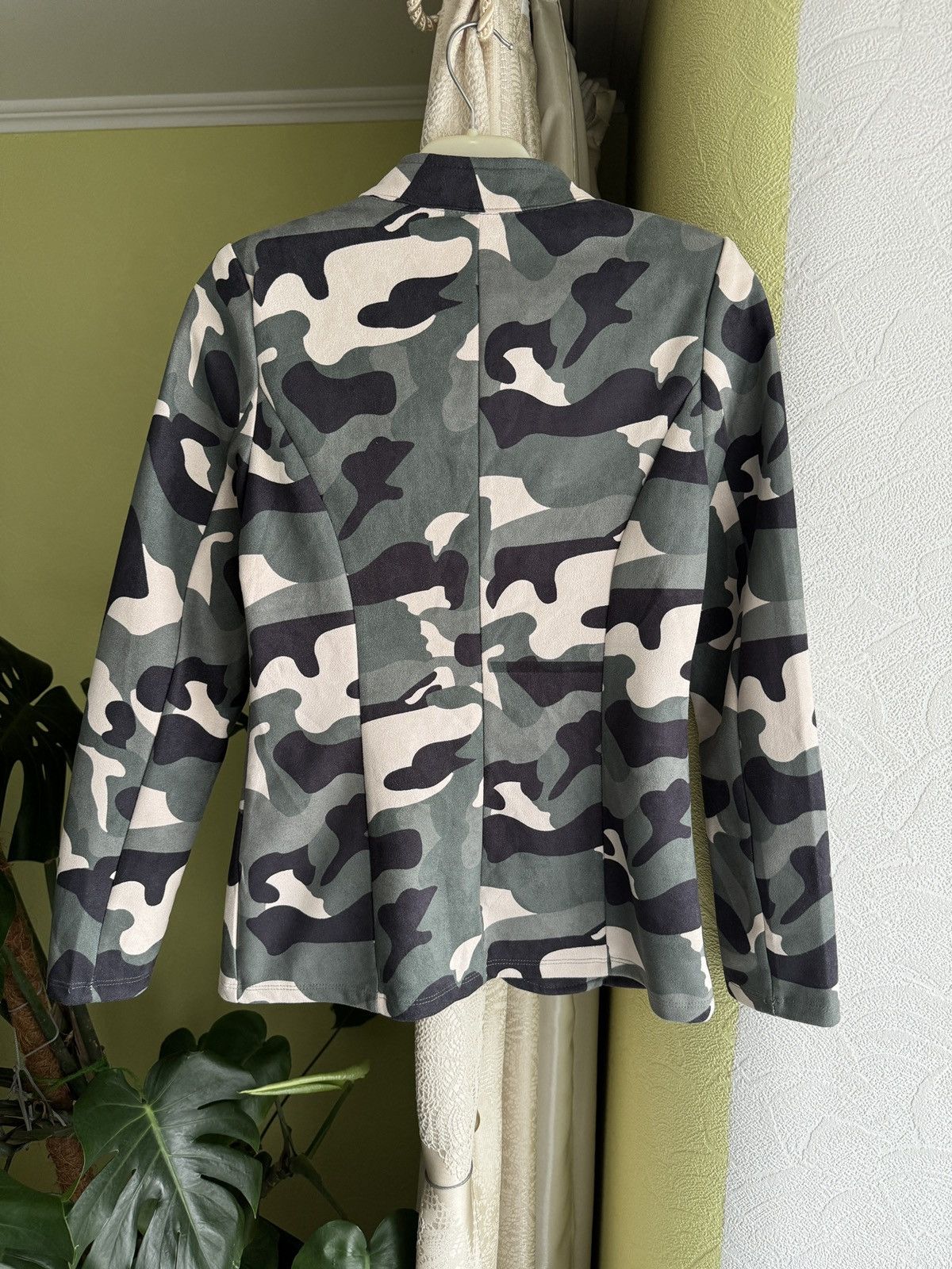Japanese Brand Vintage Military Napoleon Jacket Camo PPFM Balmain Style Y2k Size S / US 4 / IT 40 - 8 Thumbnail