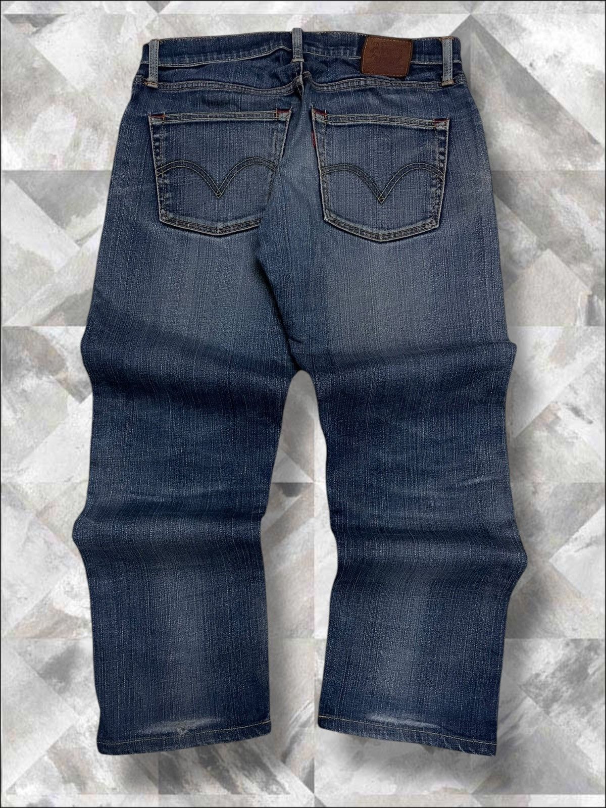 Levi's Vintage Clothing Vintage 1990s Designer Levis 705 Distressed Baggy Denim Size US 33 - 9 Thumbnail