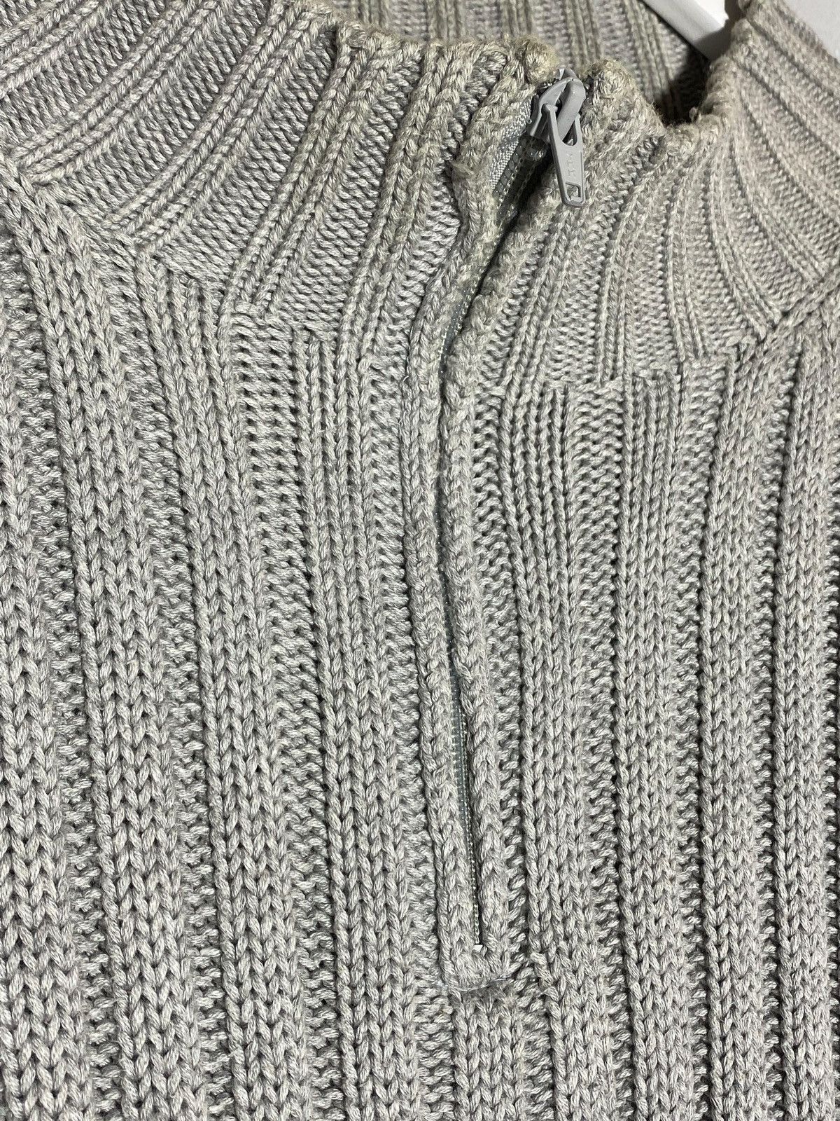Yves Saint Laurent YSL Yves Saint Laurent 1/4 Zip Knit Pullover Vintage Sweater Size US L / EU 52-54 / 3 - 4 Thumbnail