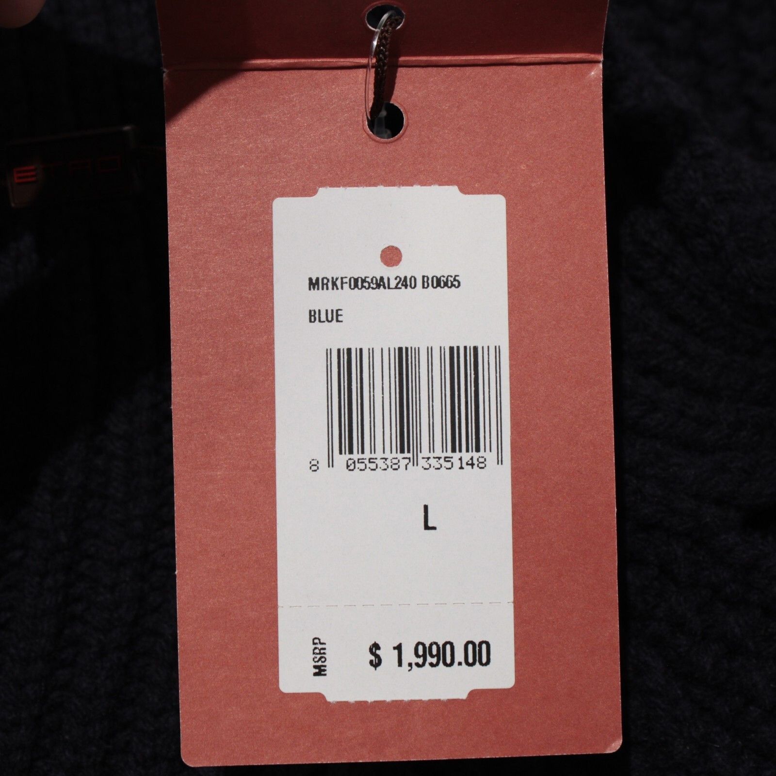 Etro ETRO Sweater Size US L in Blue Size US L / EU 52-54 / 3 - 5 Thumbnail