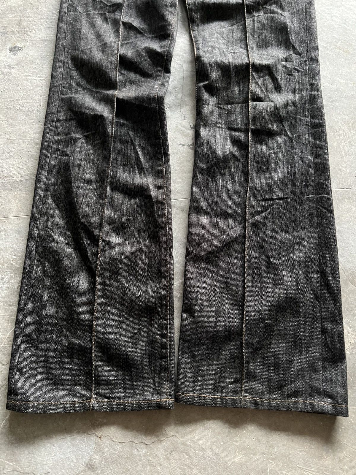 If Six Was Nine flare pleated nicole club for men denim rare design Size US 29 - 10 Thumbnail