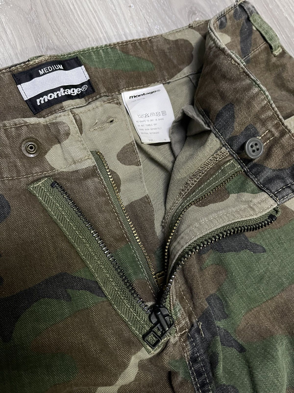Montage Montage Japan - Camouflage Cargo Pant Size US 32 / EU 48 - 6 Thumbnail