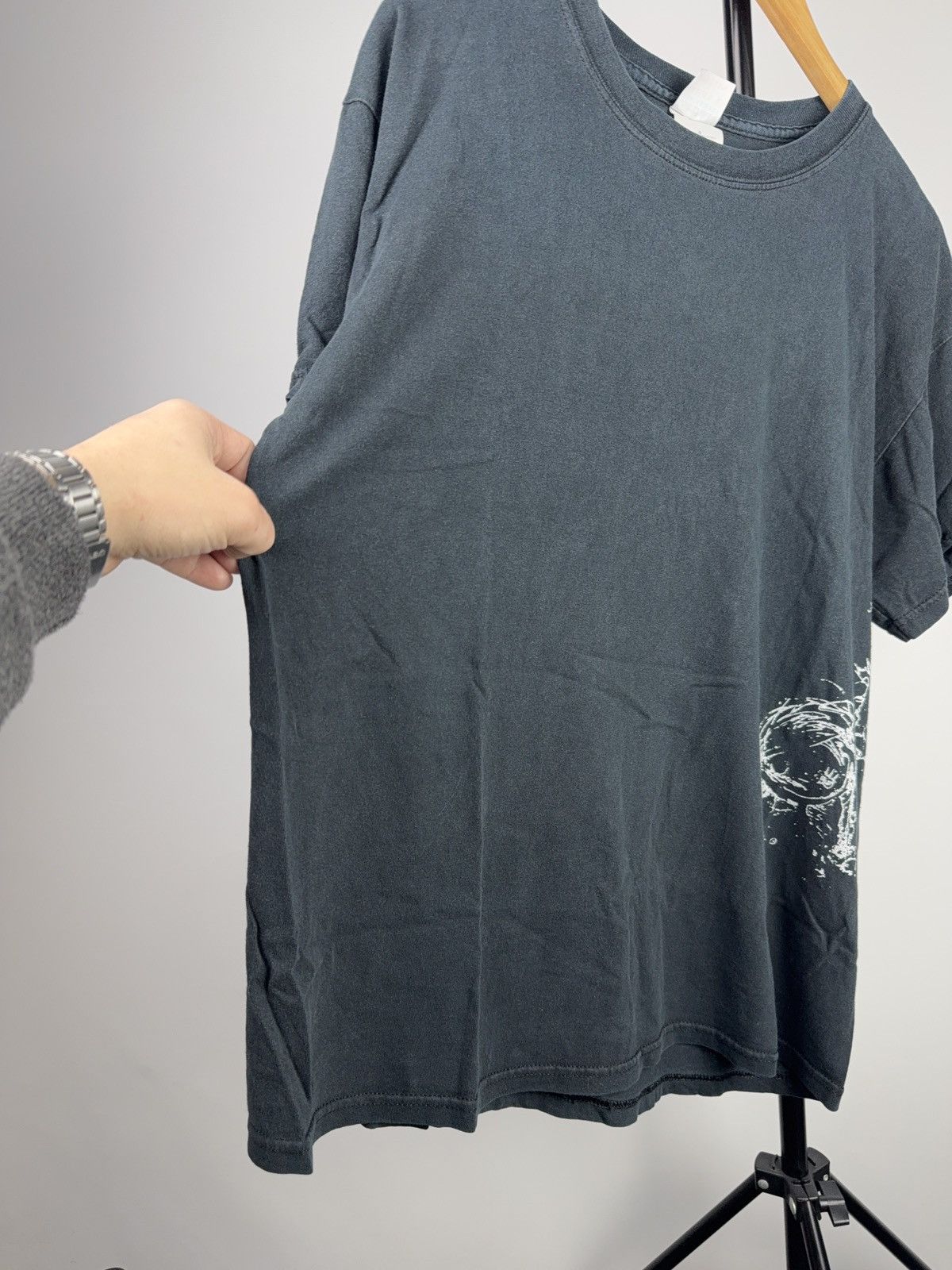 Band Tees 00s Rise Against Skull Fist Punk Band T-Shirt Vintage L sz Size US L / EU 52-54 / 3 - 6 Thumbnail