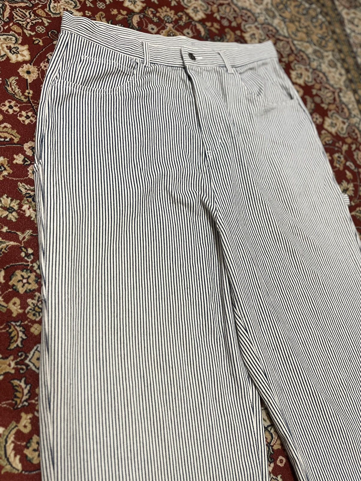 Japanese Brand Vintage Kutir japan brand super baggy hickory manualr 34 Size US 34 / EU 50 - 7 Thumbnail