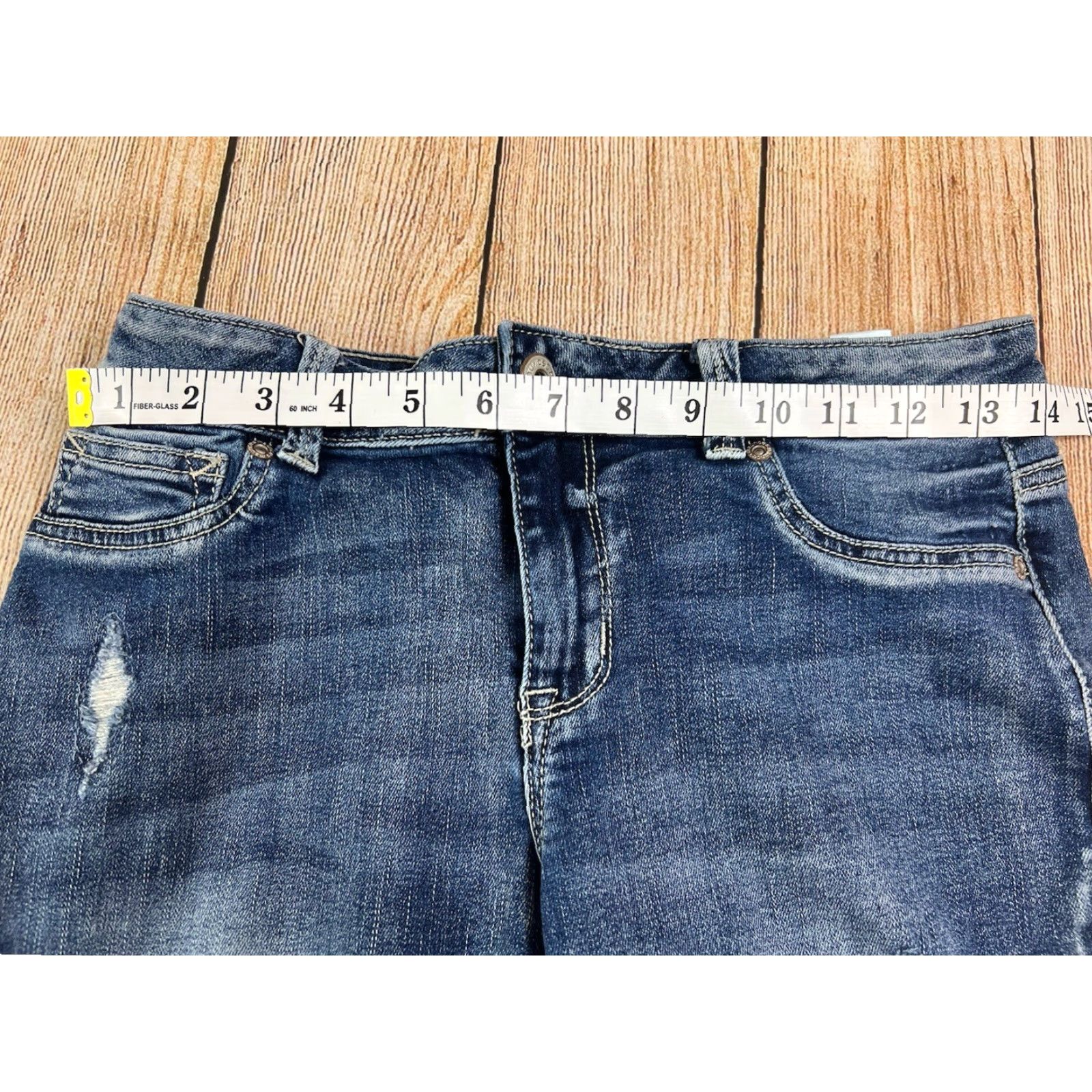 Vintage Maurices Jeans Skinny Denim Size S Regular 28x31 Blue Women Womens Size 28" / US 6 / IT 42 - 6 Thumbnail