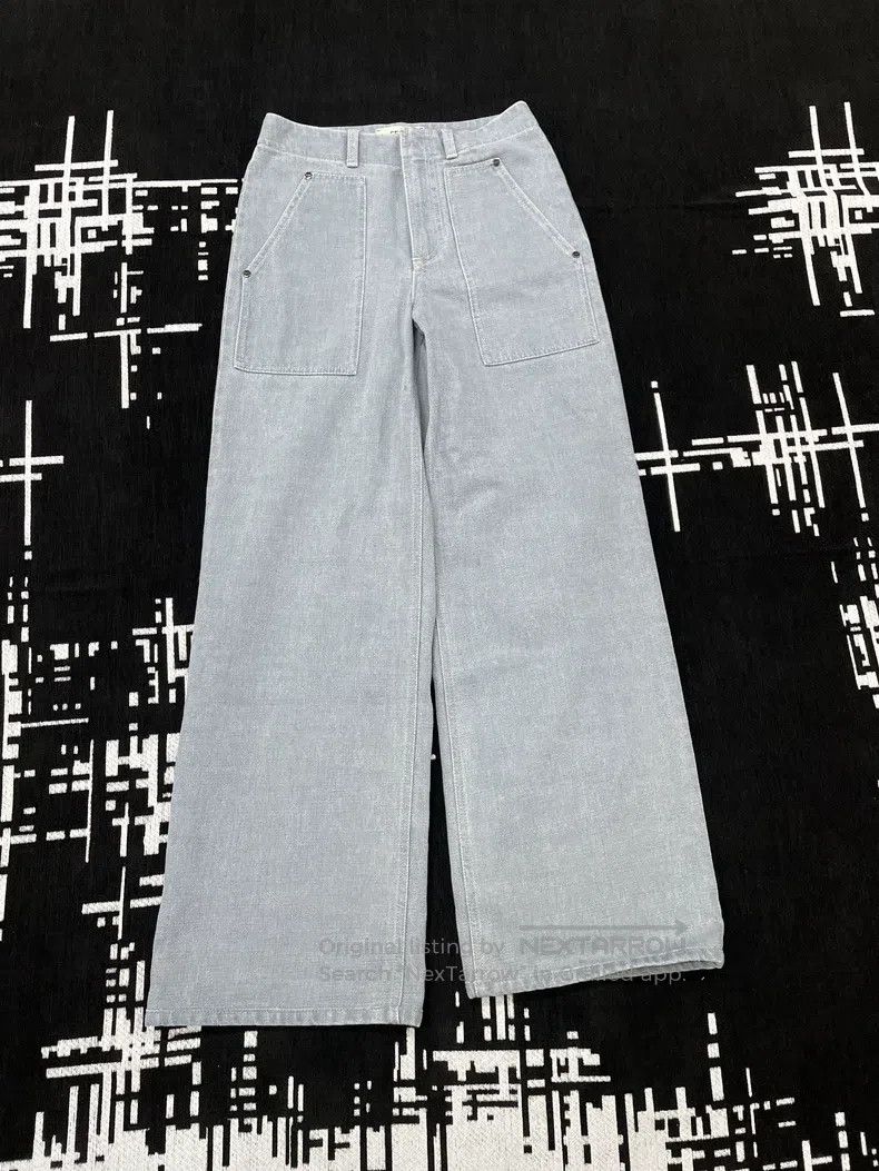 Fendi Fendi Light blue denim pants, long Size 24" / US 00 / IT 34 - 1 Thumbnail