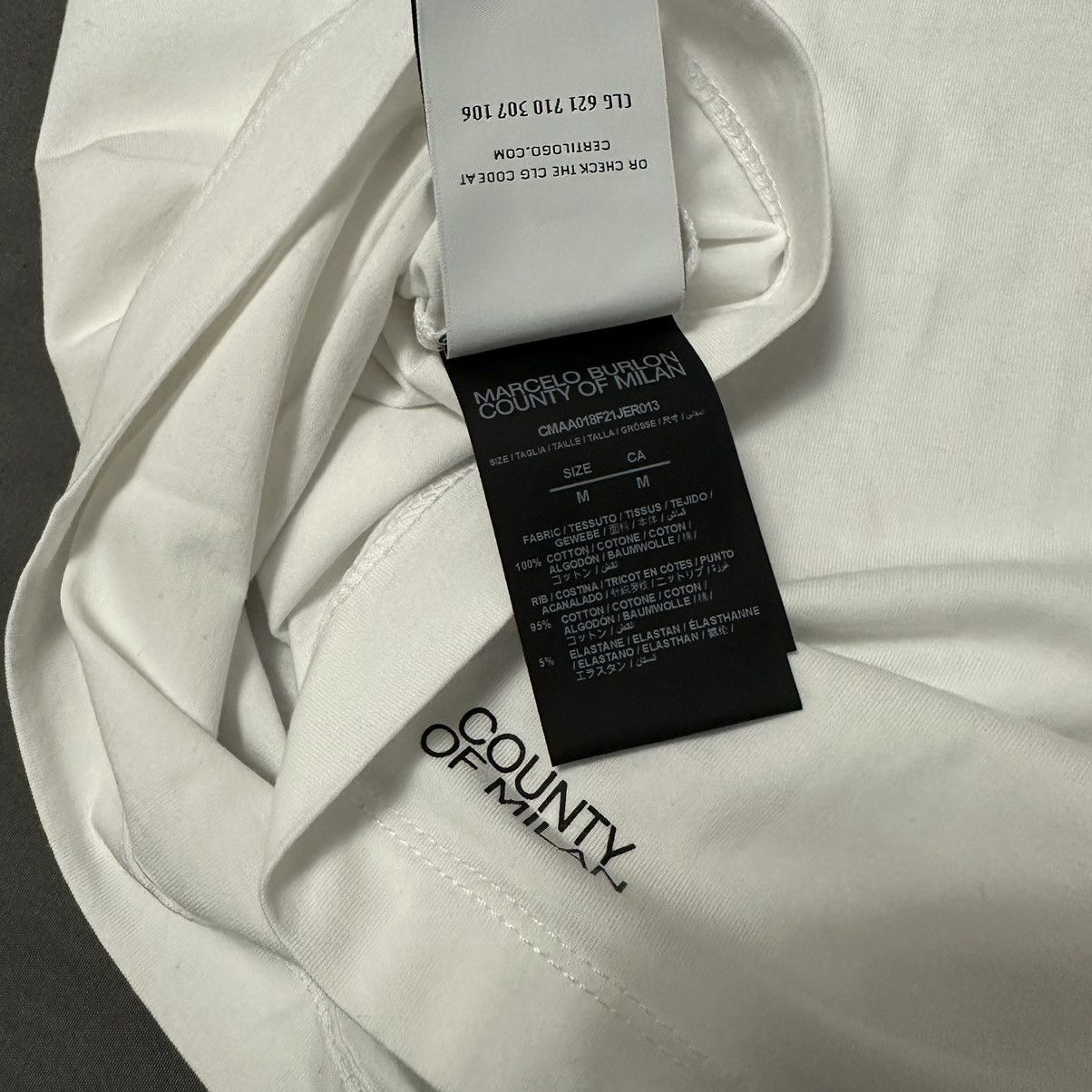 Marcelo Burlon MARCELO WOLF TEE. Size US M / EU 48-50 / 2 - 9 Thumbnail