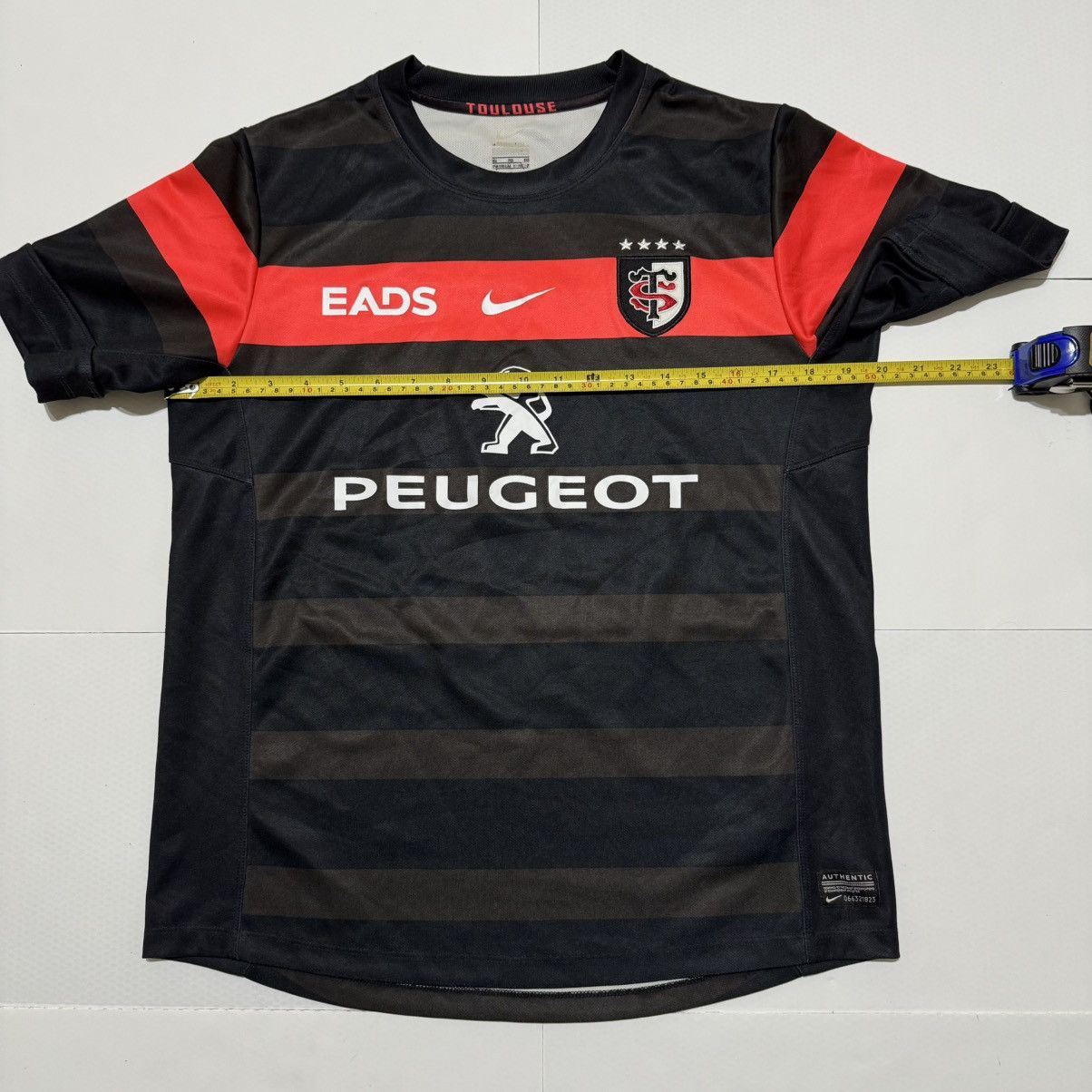 Nike Nike Rare Stade Toulousain Toulouse Rugby 12/13 Home Jersey Size US M / EU 48-50 / 2 - 3 Thumbnail
