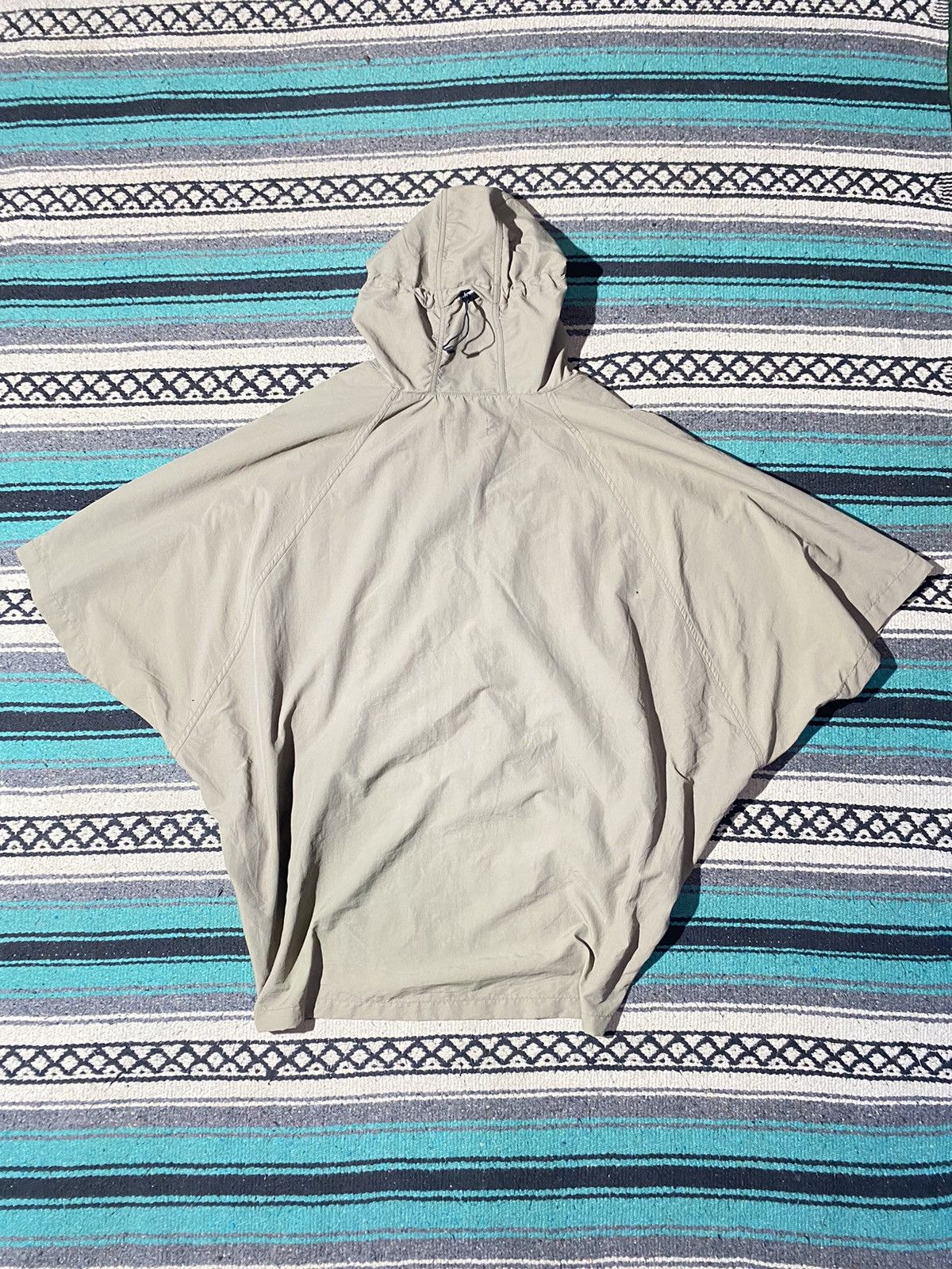 Japanese Brand 2000s Tanacana - Poncho Nylon Jacket Size US M / EU 48-50 / 2 - 5 Thumbnail