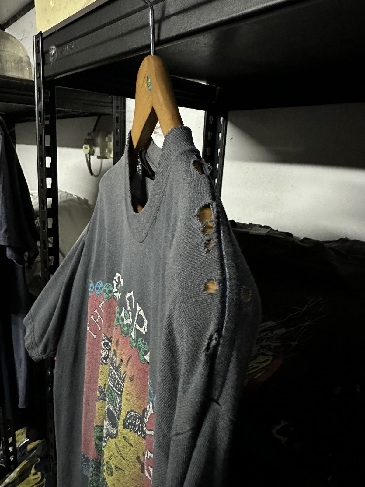 Band Tees Thrashed Vintage 90s The Offspring On The Hombray Faded Tee Size US L / EU 52-54 / 3 - 15 Thumbnail