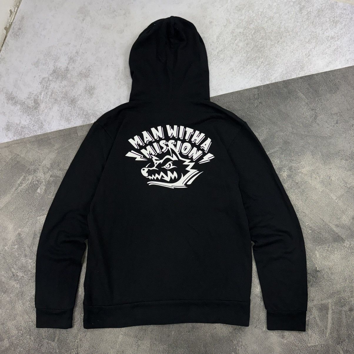 Japanese Brand MAN WITH A MISSION wolf japan fullzip black Size US M / EU 48-50 / 2 - 1 Thumbnail