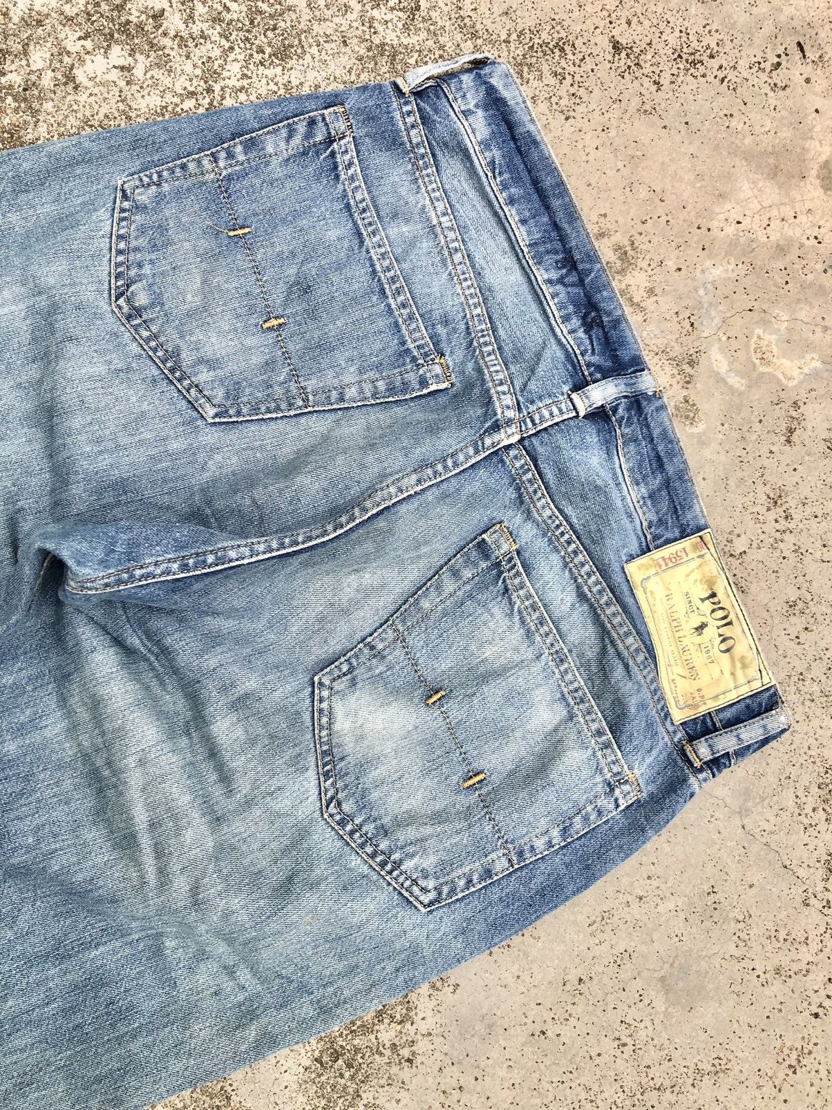 Polo Ralph Lauren POLO RL DISTRESSED DENIM Size US 32 / EU 48 - 6 Thumbnail