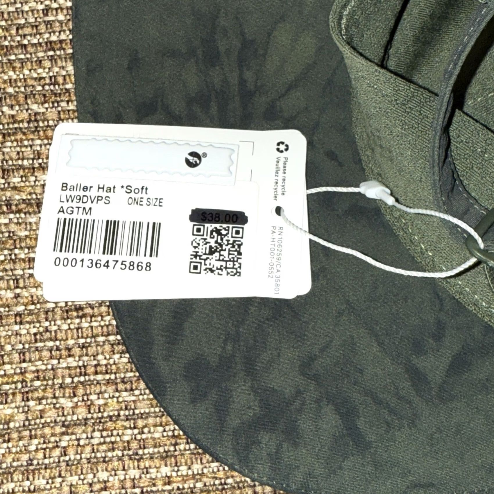 Lululemon Lululemon Baller Hat Active Green Adjustable One Size Womens New With Tags Size ONE SIZE - 3 Thumbnail