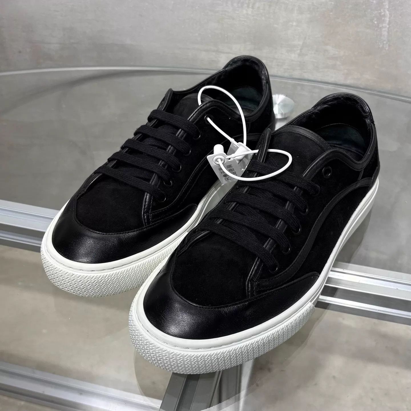 Hermes Hermes black casual sneaker 40.5 Size US 7.5 / EU 40-41 - 2 Thumbnail