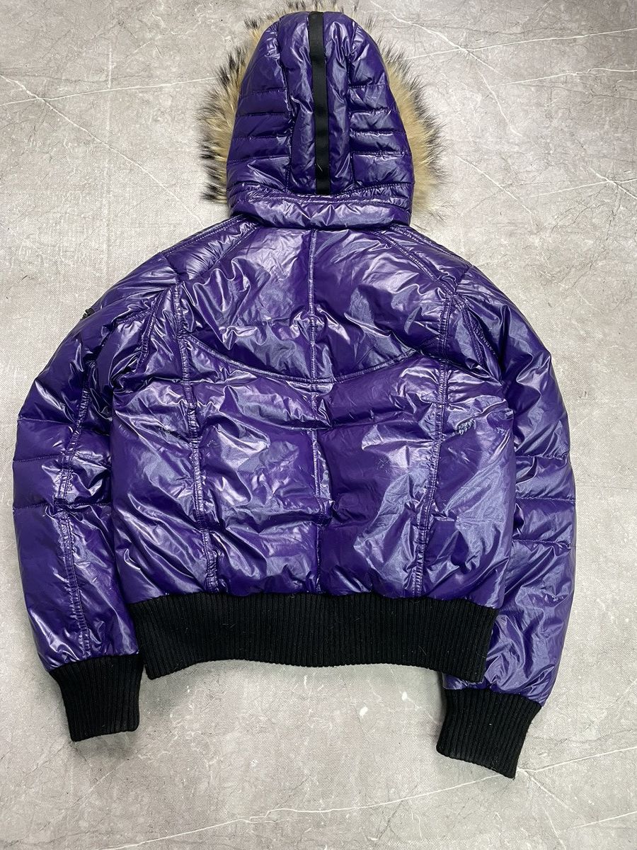 If Six Was Nine Vintage if six was nine fashion Bomber Jacket Fur Hood Y2K Size US M / EU 48-50 / 2 - 9 Thumbnail