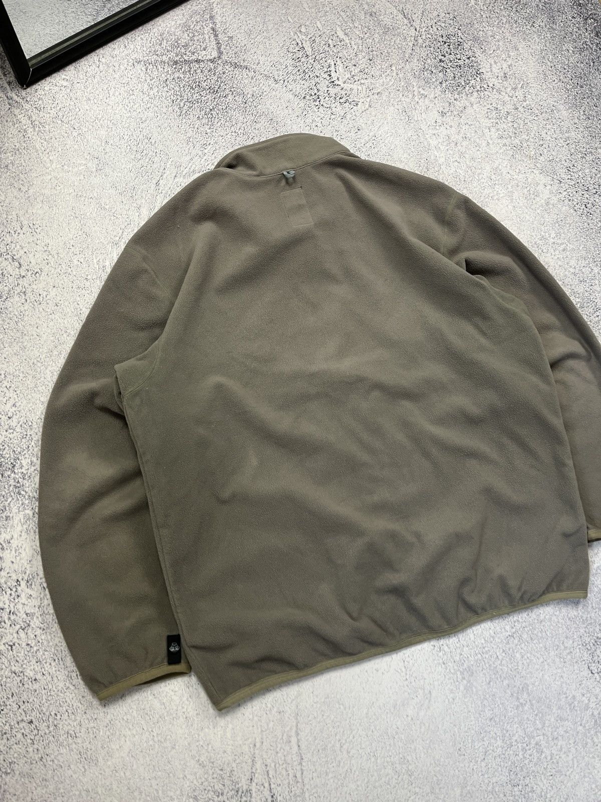 Nike Vintage Nike ACG Fleece Jacket Baggy Beige Mens Y2K 90’s Size US XL / EU 56 / 4 - 13 Thumbnail