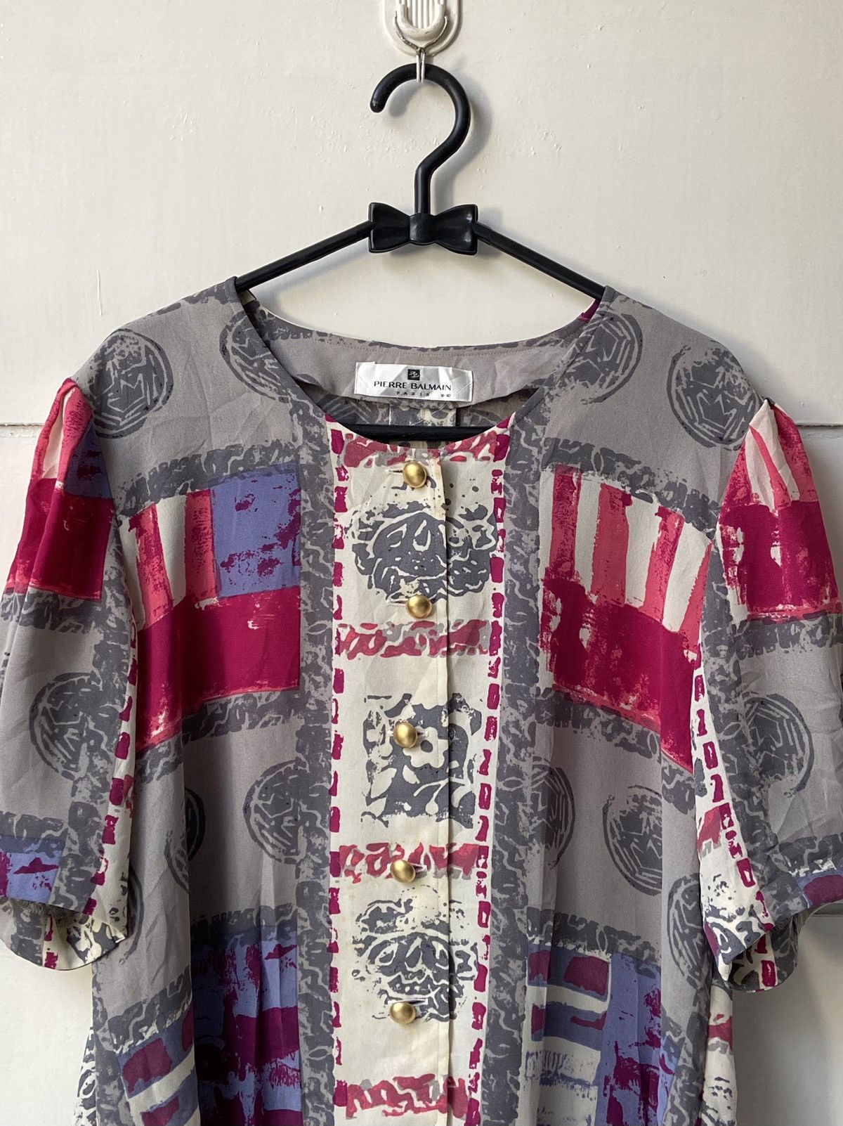 Pierre Balmain PIERRE BALMAIN PARIS Blouse Size S / US 4 / IT 40 - 11 Thumbnail