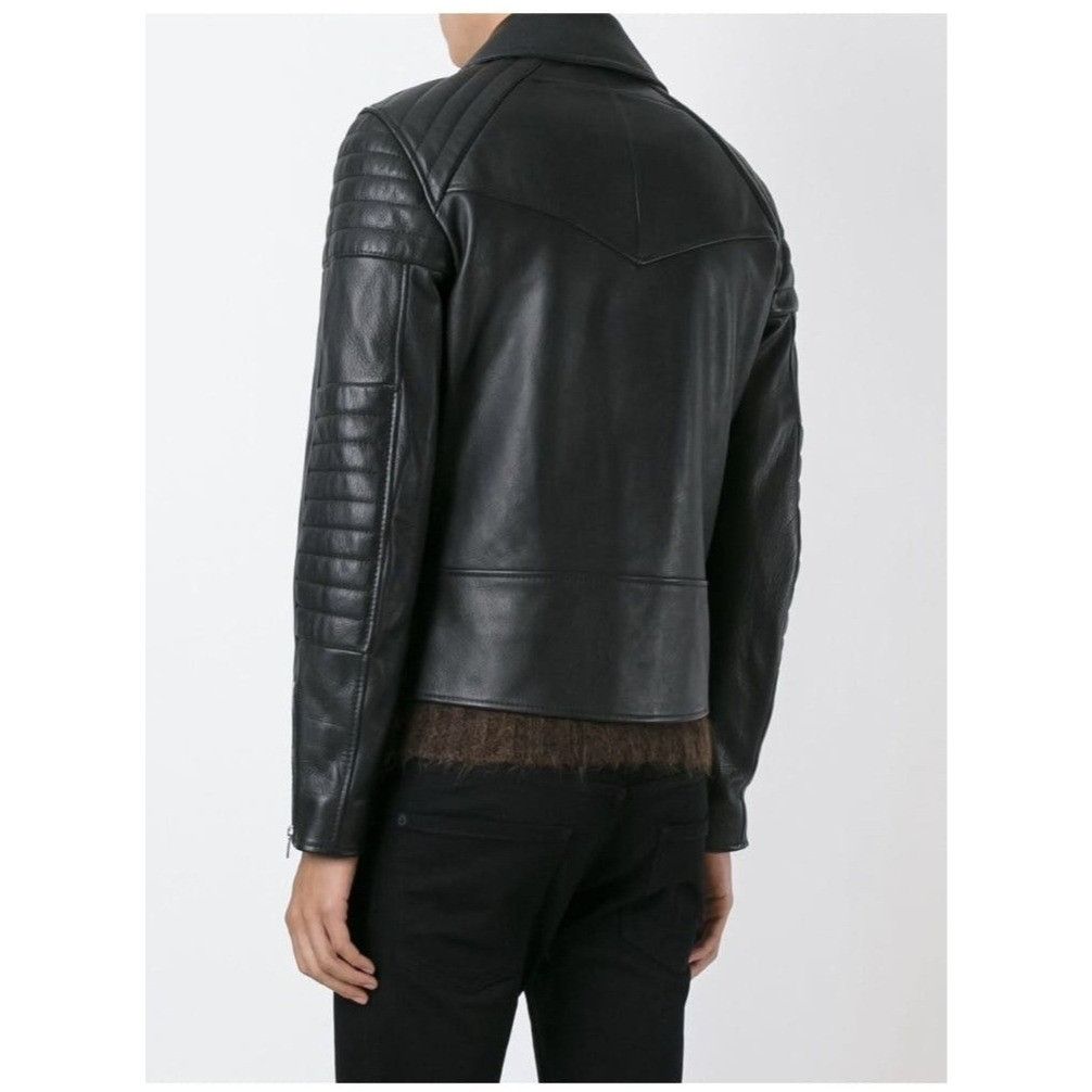 Givenchy Givenchy Buffalo Leather Classic Biker Jacket Size US M / EU 48-50 / 2 - 4 Thumbnail