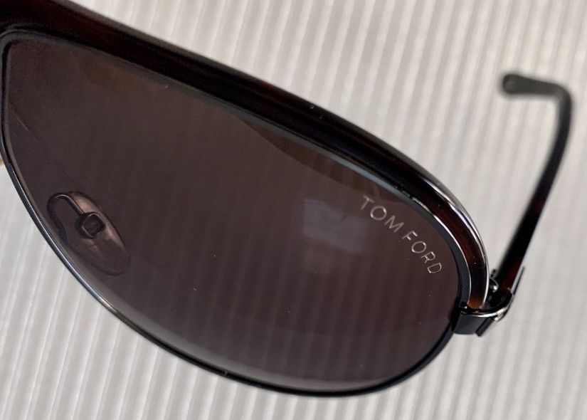 Tom Ford Tom Ford 🇮🇹 dk brown Rory unisex sunglasses NEW Size ONE SIZE - 3 Thumbnail