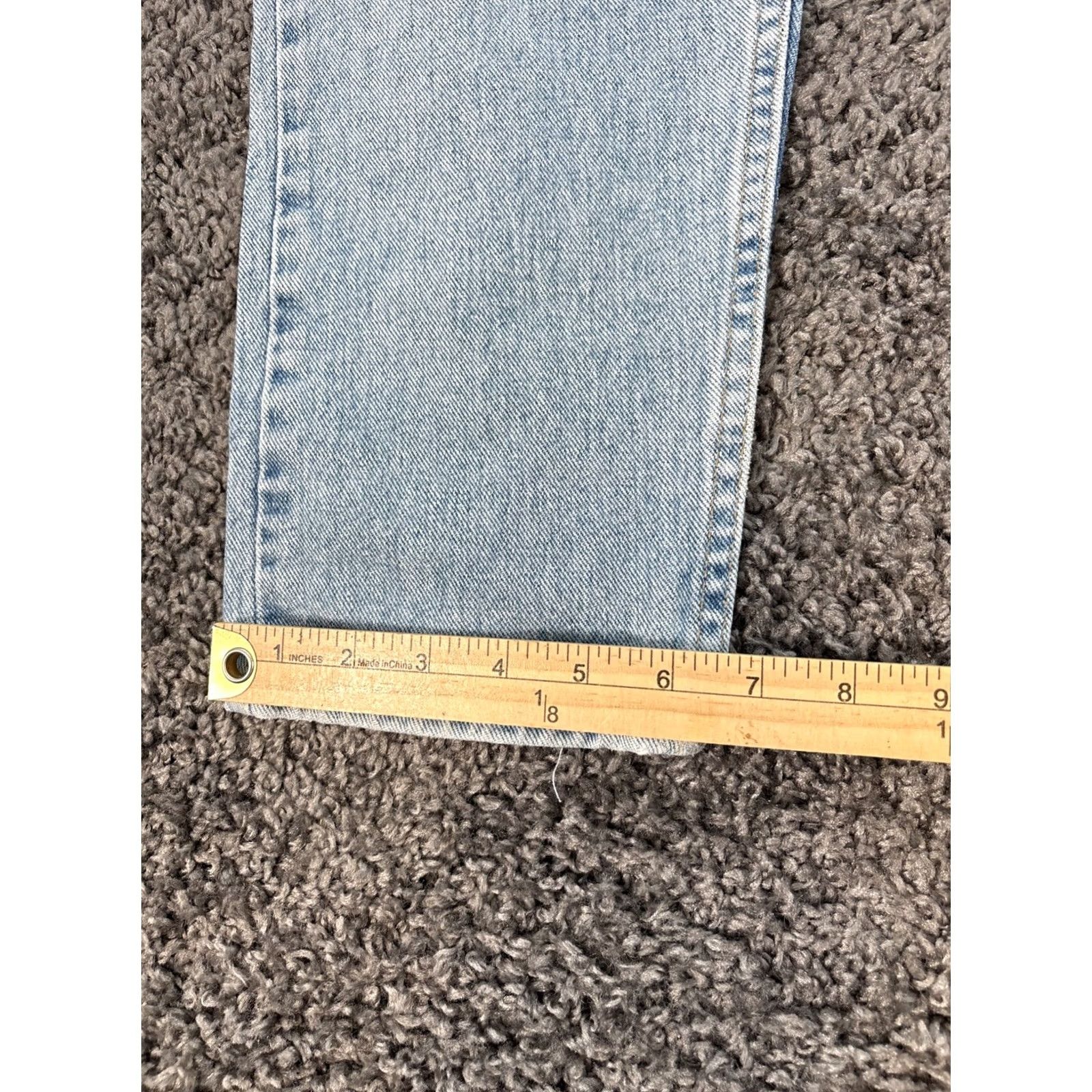 Wrangler VINTAGE Wrangler Jeans Womens 28x31 Blue High Rise Light Wash 90s Mom Denim Pants Womens Size 28" / US 6 / IT 42 - 3 Thumbnail