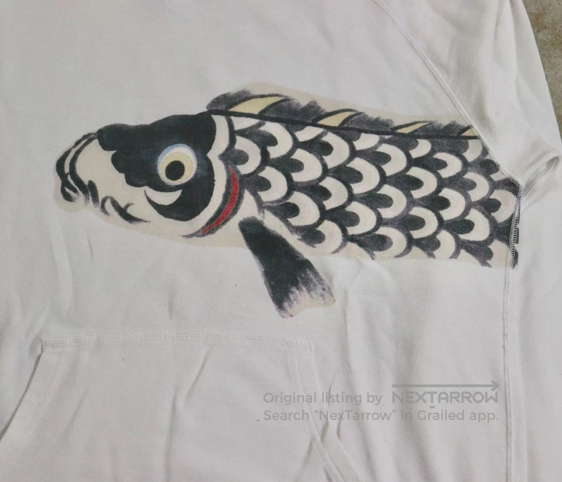 Visvim visvim upstreamer hoodie with koi fish design. Size US M / EU 48-50 / 2 - 2 Thumbnail