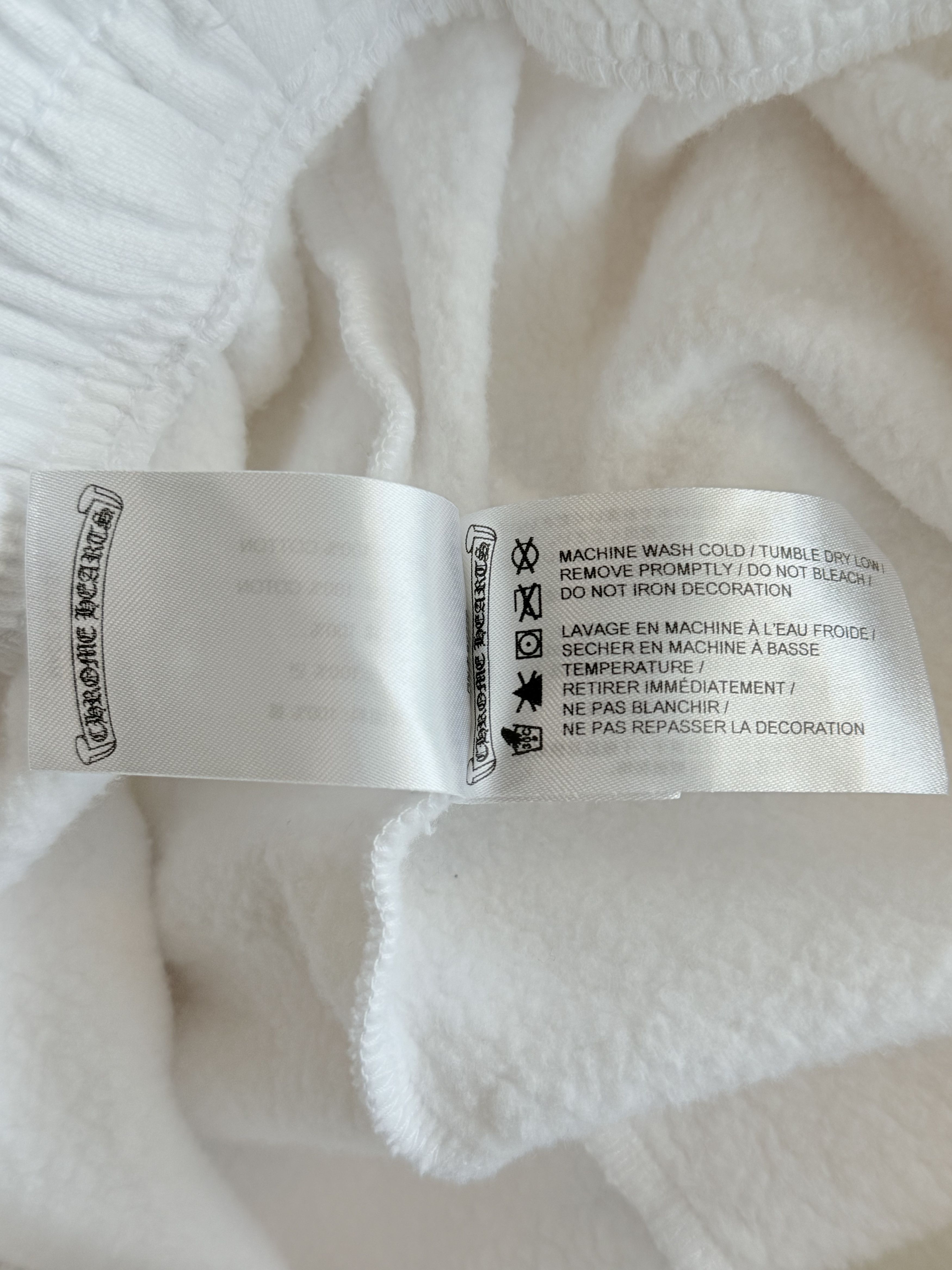 Chrome Hearts Chrome Hearts White & Blue Horseshoe Logo Sweatpants Size US 34 / EU 50 - 4 Thumbnail