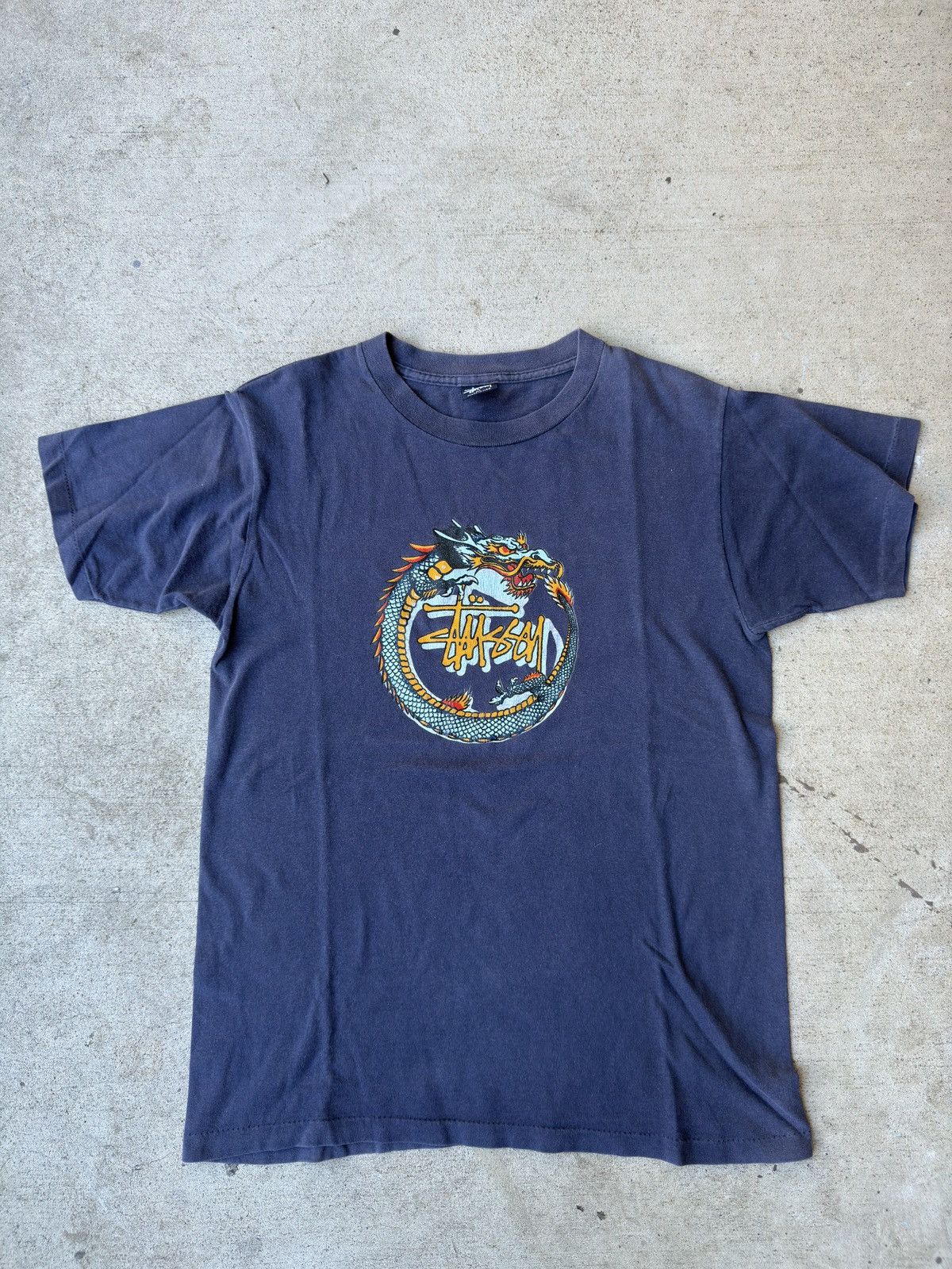 Stussy Stussy 90s vintage Dragon Tee Size US M / EU 48-50 / 2 - 1 Thumbnail