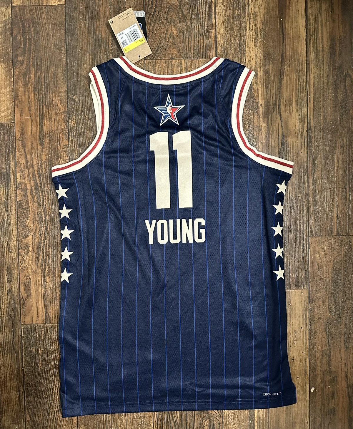 Other BNWT 2024 Trae Young #11 NBA All-Star Game Jersey Size US S / EU 44-46 / 1 - 2 Thumbnail