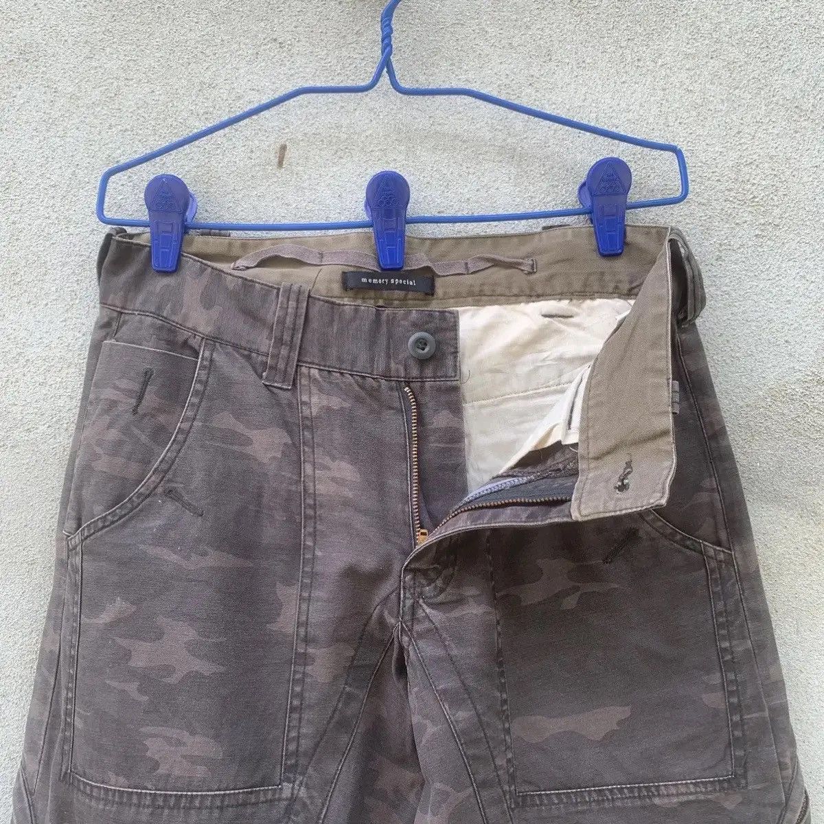 Japanese Brand × Le Grande Bleu (L.G.B.) SUPER NICE PATTERN 🔥FLARES BOOTCUT CAMO JAPANESE 29x32 PANTS Size US 29 - 8 Thumbnail