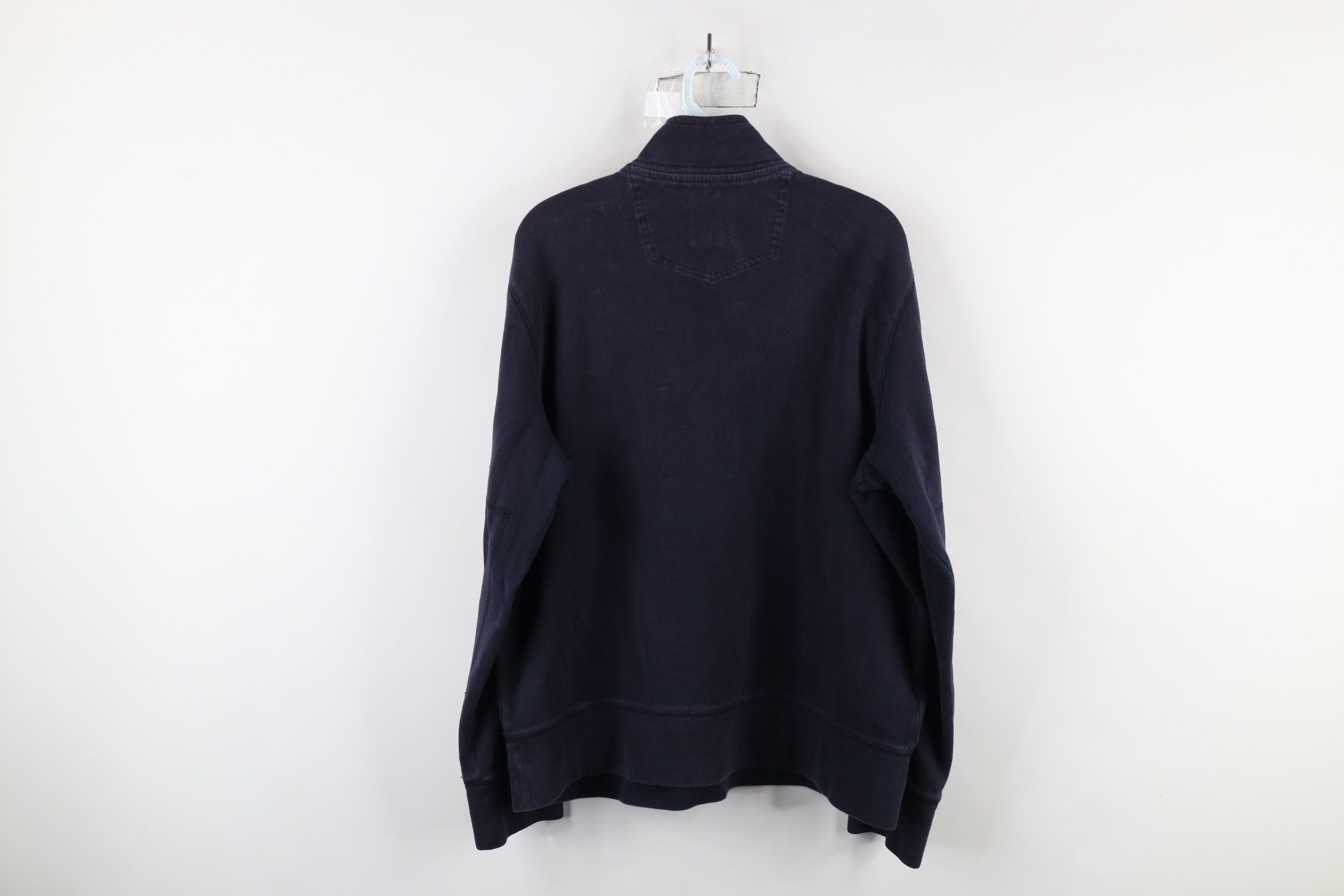 Eddie Bauer × Vintage Vintage Eddie Bauer Elbow Patch Ribbed Knit Henley Sweater Size US L / EU 52-54 / 3 - 9 Thumbnail
