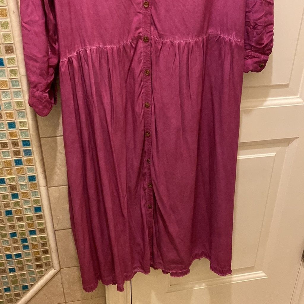 Anthropologie Anthropologie Pilcro and Leather Press Kimberly Maxi Dress Size M / US 6-8 / IT 42-44 - 5 Thumbnail