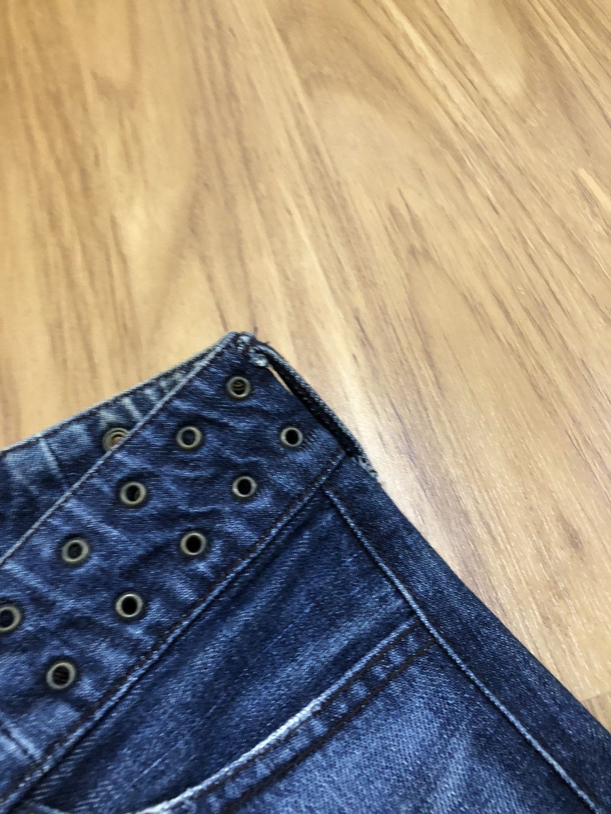 Japanese Brand Made in Japan Agosto Studded Denim Pant Size US 30 / EU 46 - 9 Thumbnail