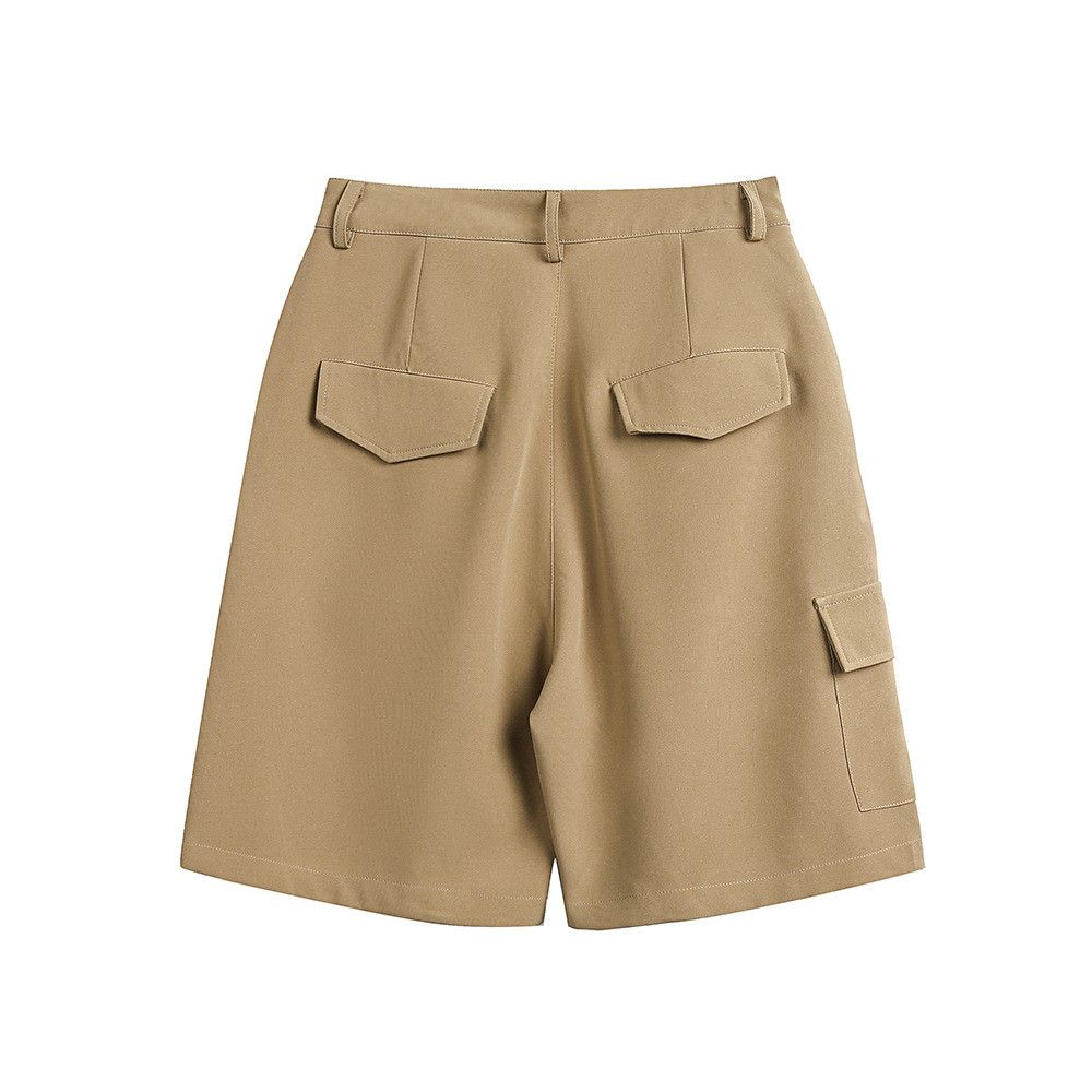 Japanese Brand × Vintage Men's loose casualstraight multi-pocket cargo shorts Size US 32 / EU 48 - 2 Thumbnail