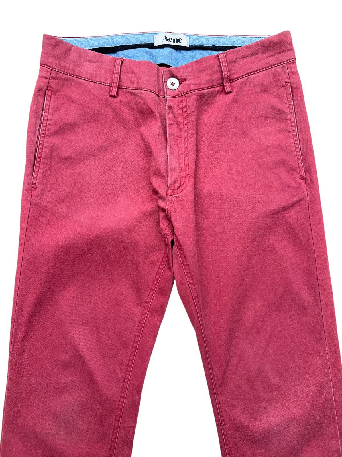 Acne Studios Distressed Denim Jeansa Size US 31 - 4 Thumbnail