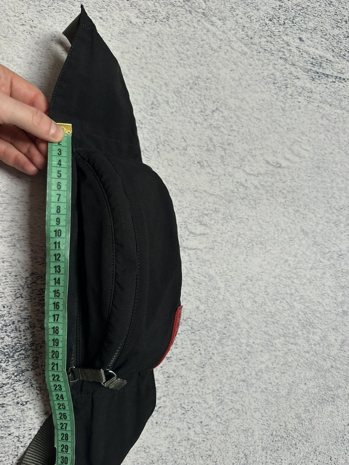 Prada Vintage Prada 90's Nylon Belt Bag Archive Red Tab Gorpcore Size ONE SIZE - 22 Thumbnail
