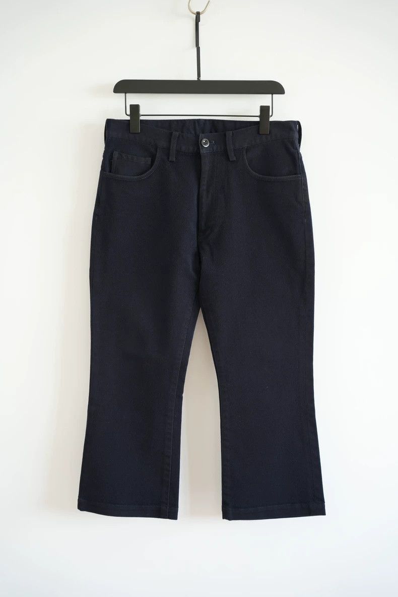 Yohji Yamamoto Yohji Yamamoto Yohji Yamamoto Navy Wool Blend Denim Pants Size US 26 / EU 42 - 1 Thumbnail