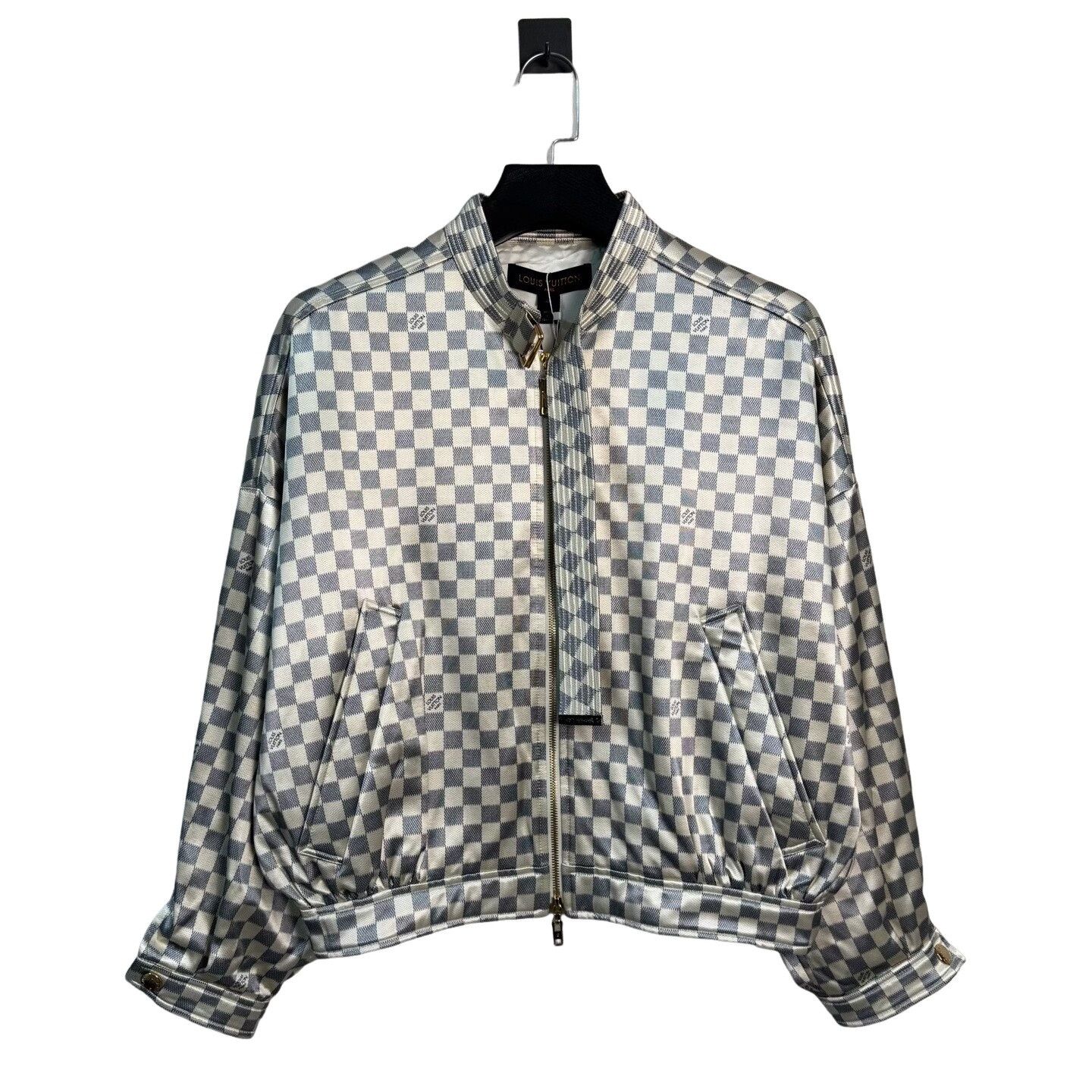 Louis Vuitton Louis Vuitton Damier Pattern Zip-Up Jacket Size 40 Size M / US 6-8 / IT 42-44 - 1 Thumbnail