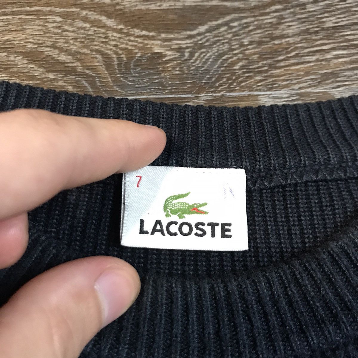 Lacoste 🇫🇷 Vintage 90s Lacoste Sweater Mens Size XL-XXL Size US XL / EU 56 / 4 - 6 Thumbnail