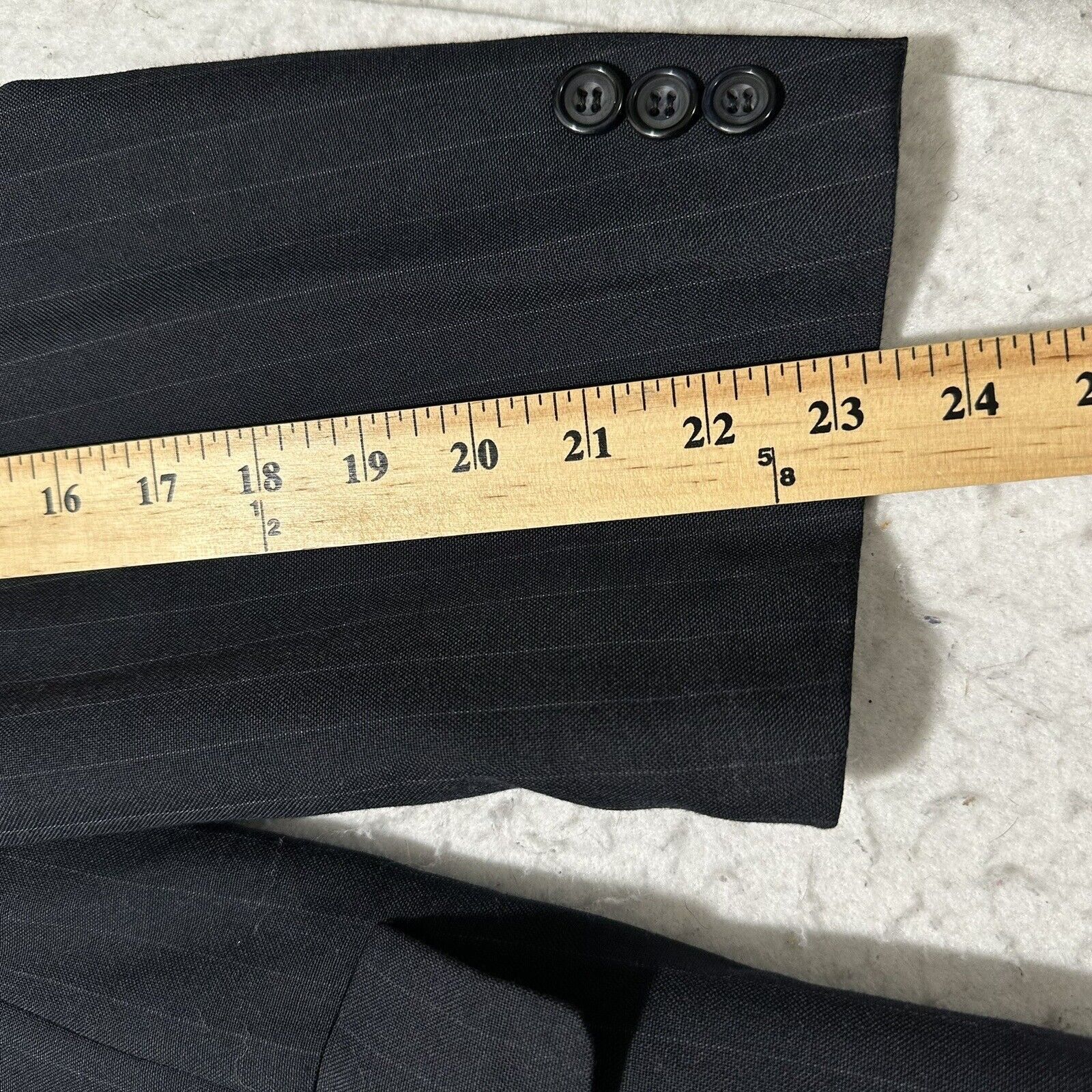 Other Vintage Kuppenheimer 50R Blue Pinstripe Suit Jacket Blazer Size 50R - 12 Thumbnail