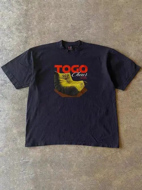 VIBE Sawako x Shii Black casual retro sofa print t-shirt Size US M / EU 48-50 / 2 - 1 Thumbnail