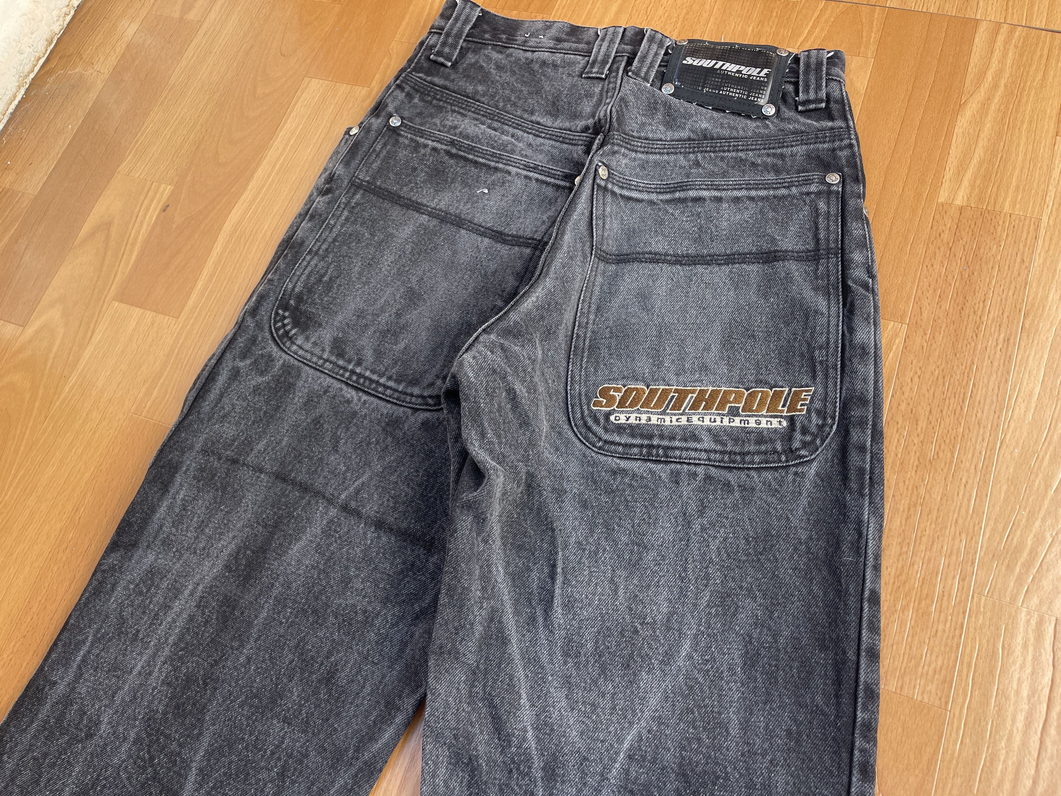 Southpole Southpole jeans, baggy vintage South Pole 90s hip hop Y2K 26 Size US 26 / EU 42 - 4 Thumbnail