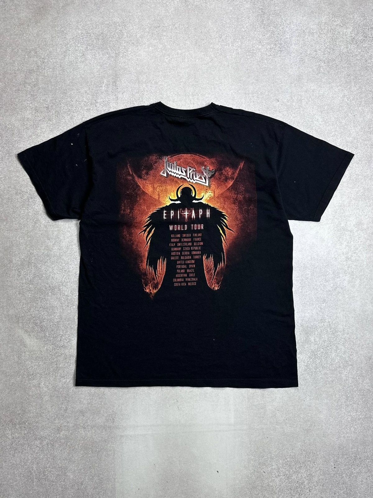 Band Tees Vintage Judas Priest Epitaph Band T-shirt XL Size US XL / EU 56 / 4 - 3 Thumbnail