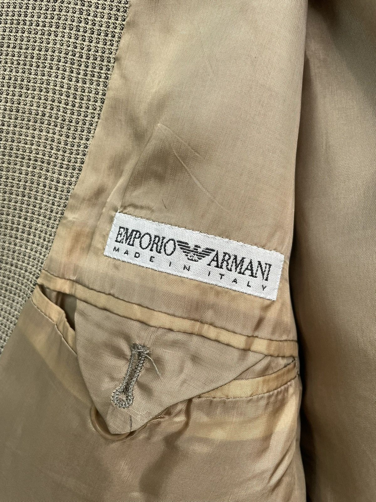 Emporio Armani Rare 90s Emporio Armani retro jacket blazer y2k Size US M / EU 48-50 / 2 - 5 Thumbnail