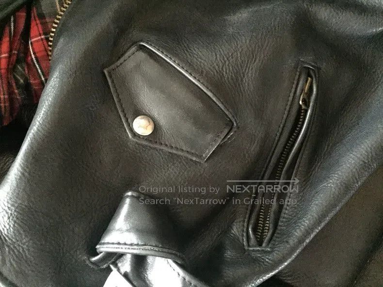 Schott Schott Leather coat Size US L / EU 52-54 / 3 - 9 Thumbnail
