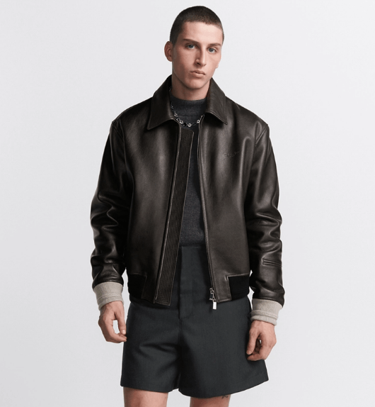 Dior o1w1db10525 493L41 Couture Signature Blouson Jacket in Black Size US S / EU 44-46 / 1 - 4 Thumbnail