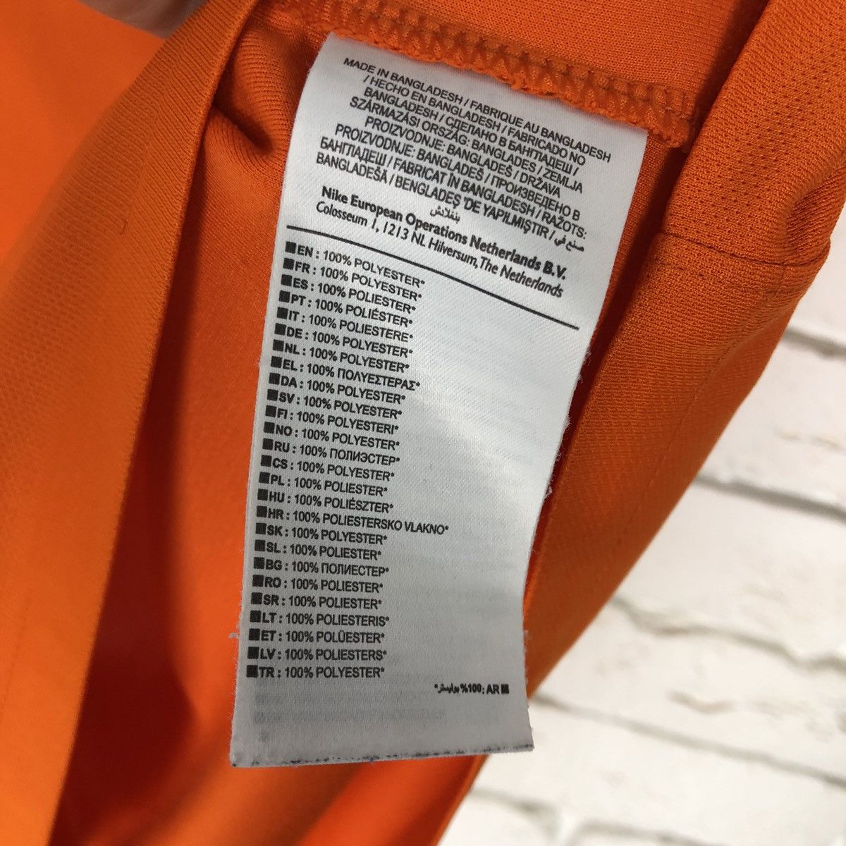 Nike Nike Netherlands national team 2014 2015 home jersey Size US S / EU 44-46 / 1 - 7 Thumbnail